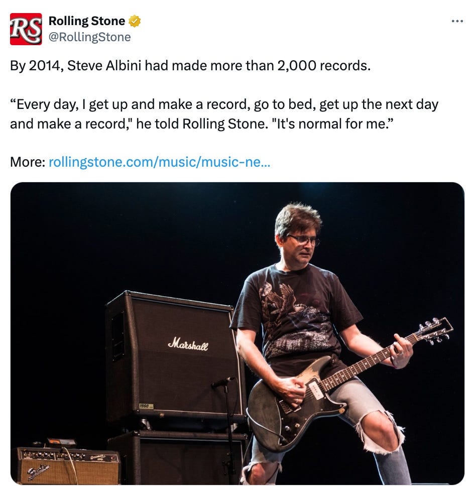 Steve Albini ＣＤセット When they worked with Steve Albini - by Dave Bangert