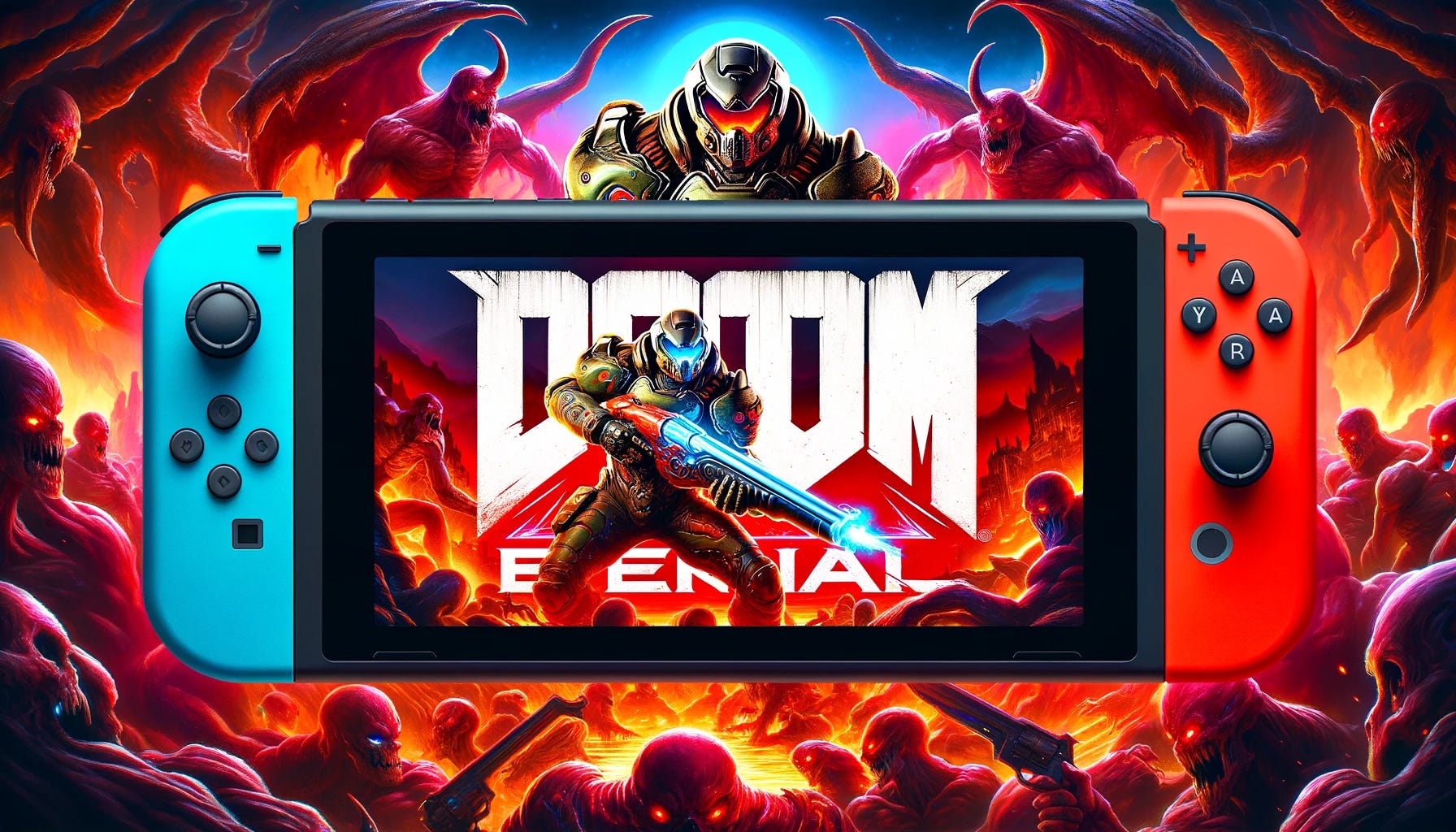 Doom Eternal na Nintendo Switch nyn v atraktivn Black Friday slev
