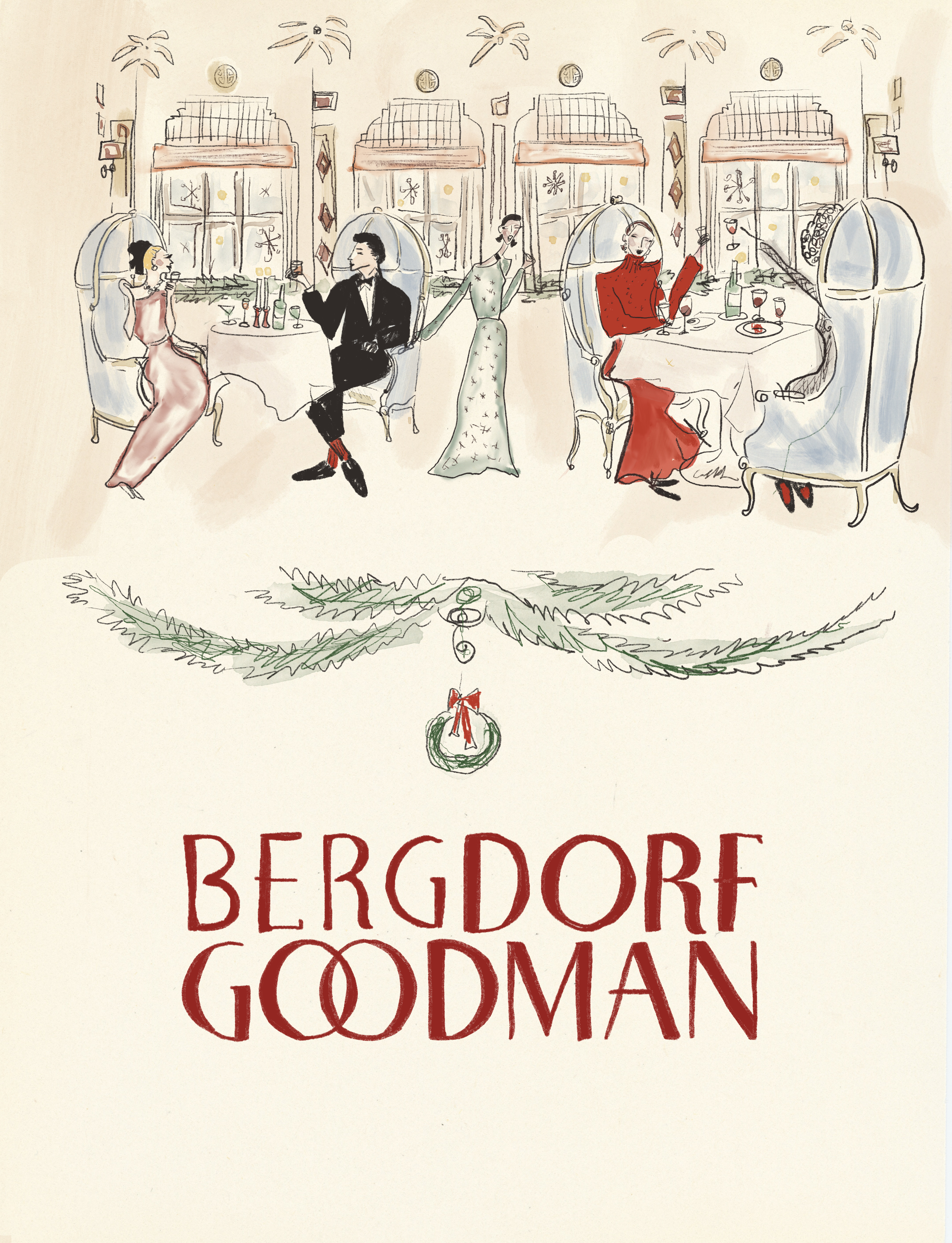 My Holiday with Bergdorf Goodman - by Carly Kuhn