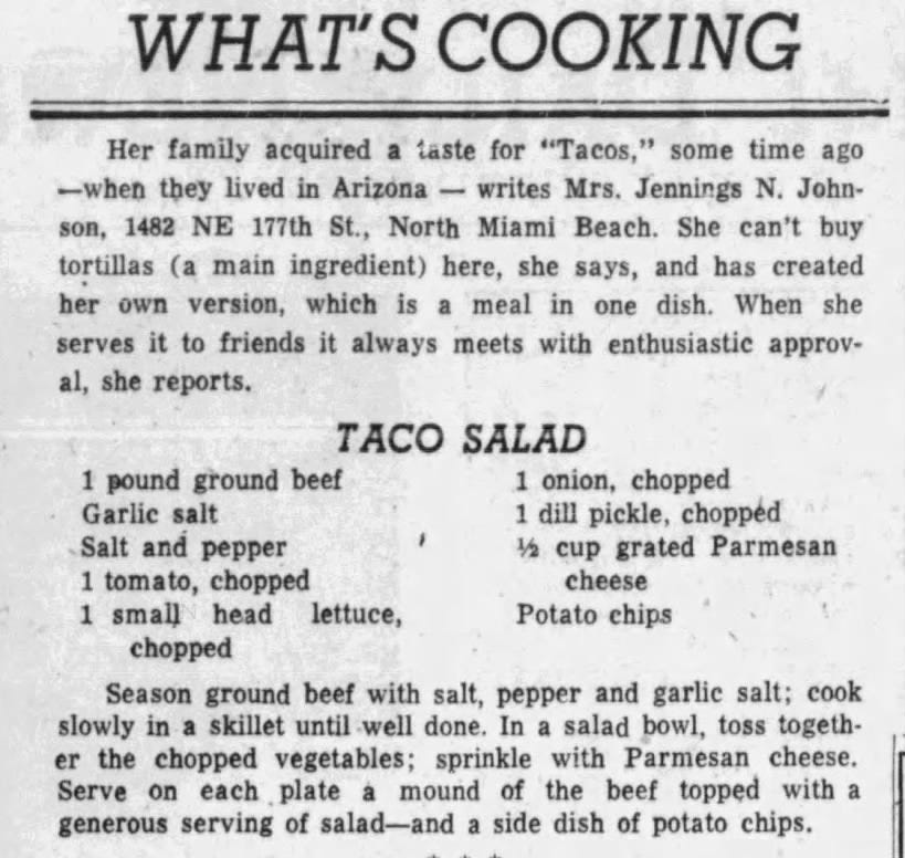 Taco (Salad) Tuesday! No. 247