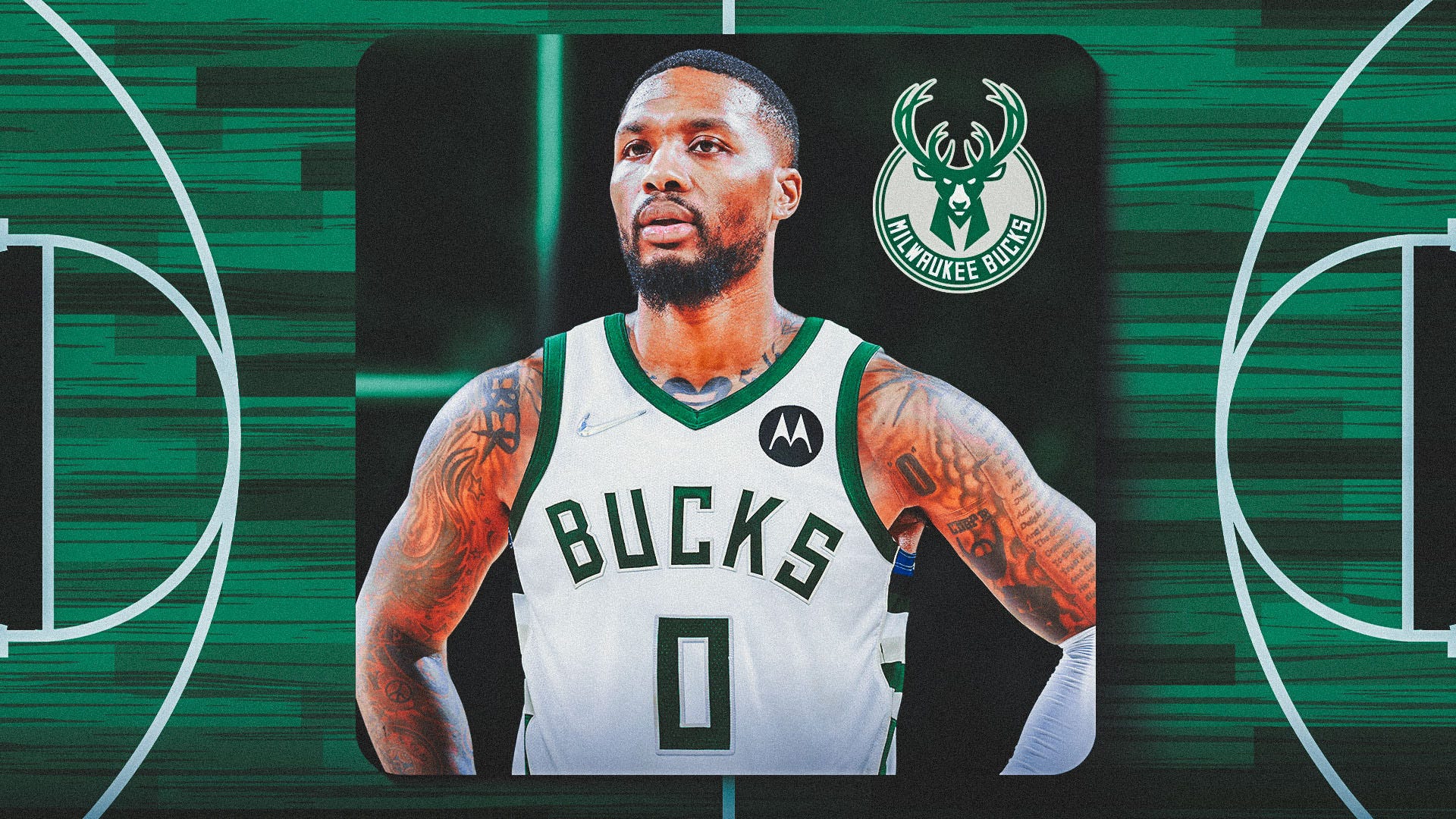 Damian Lillard to the Milwaukee Bucks by Jonathan Smith