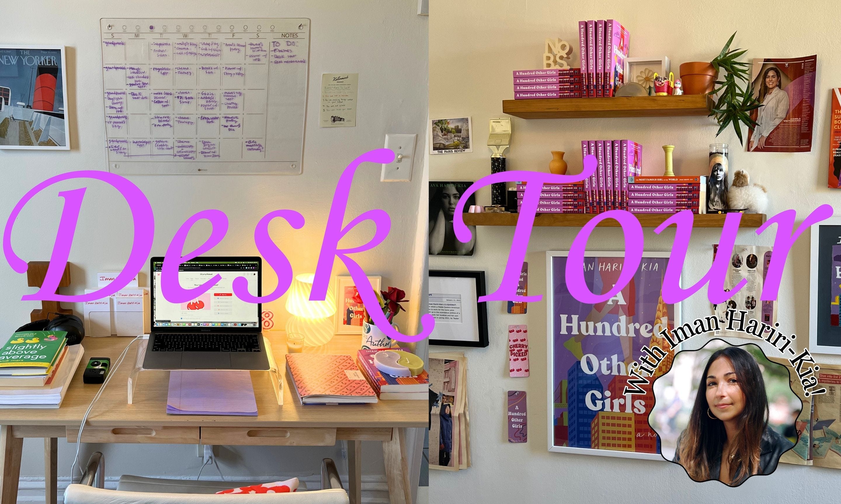 Desk Tour: Iman Hariri-Kia - by Olivia Muenter