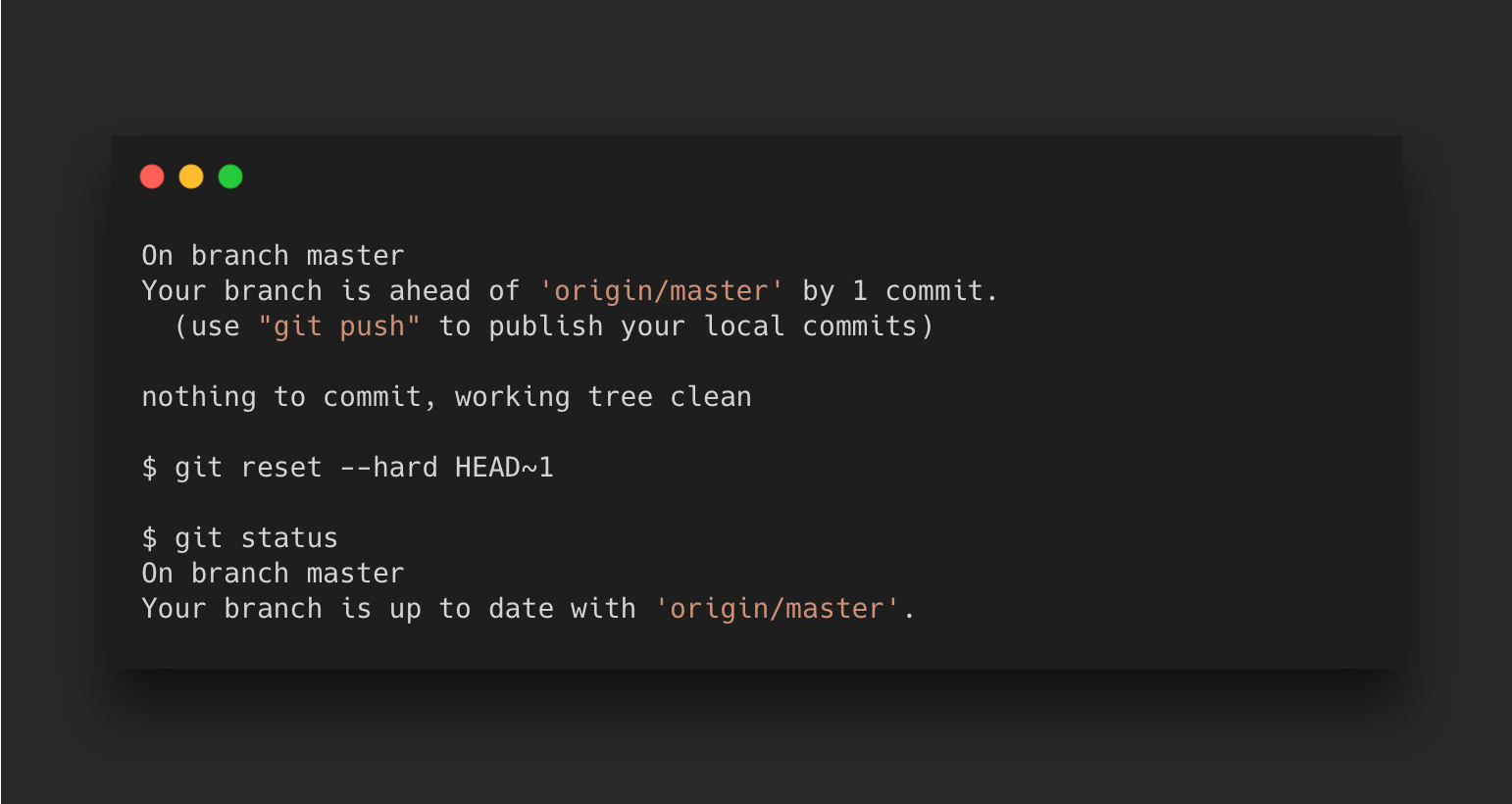 Git Explained - Unstage, Unmodify & Undo