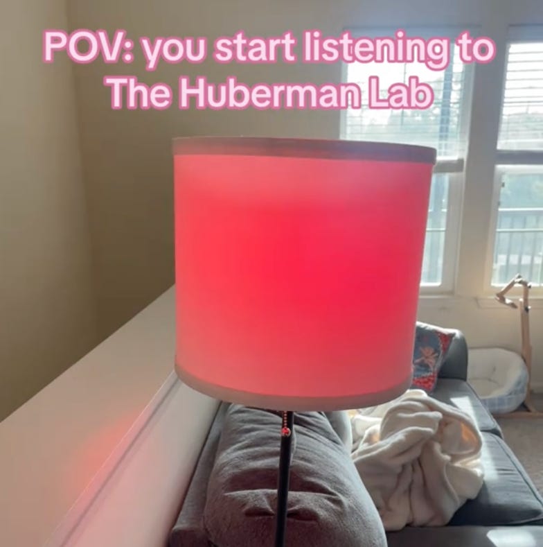 Andrew Huberman's Light Lore by Jesse Meadows Sluggish