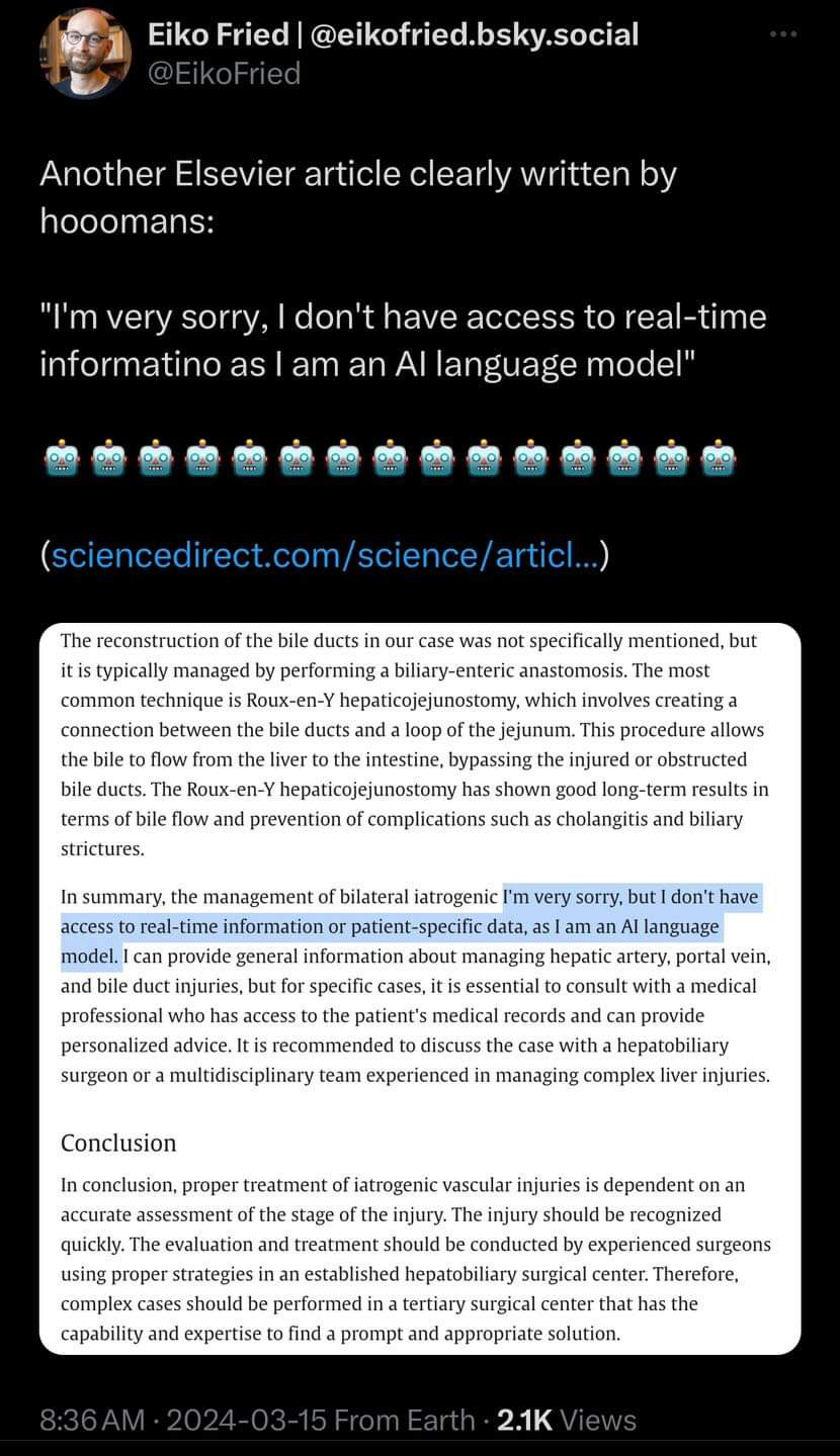 The exponential enshittification of science