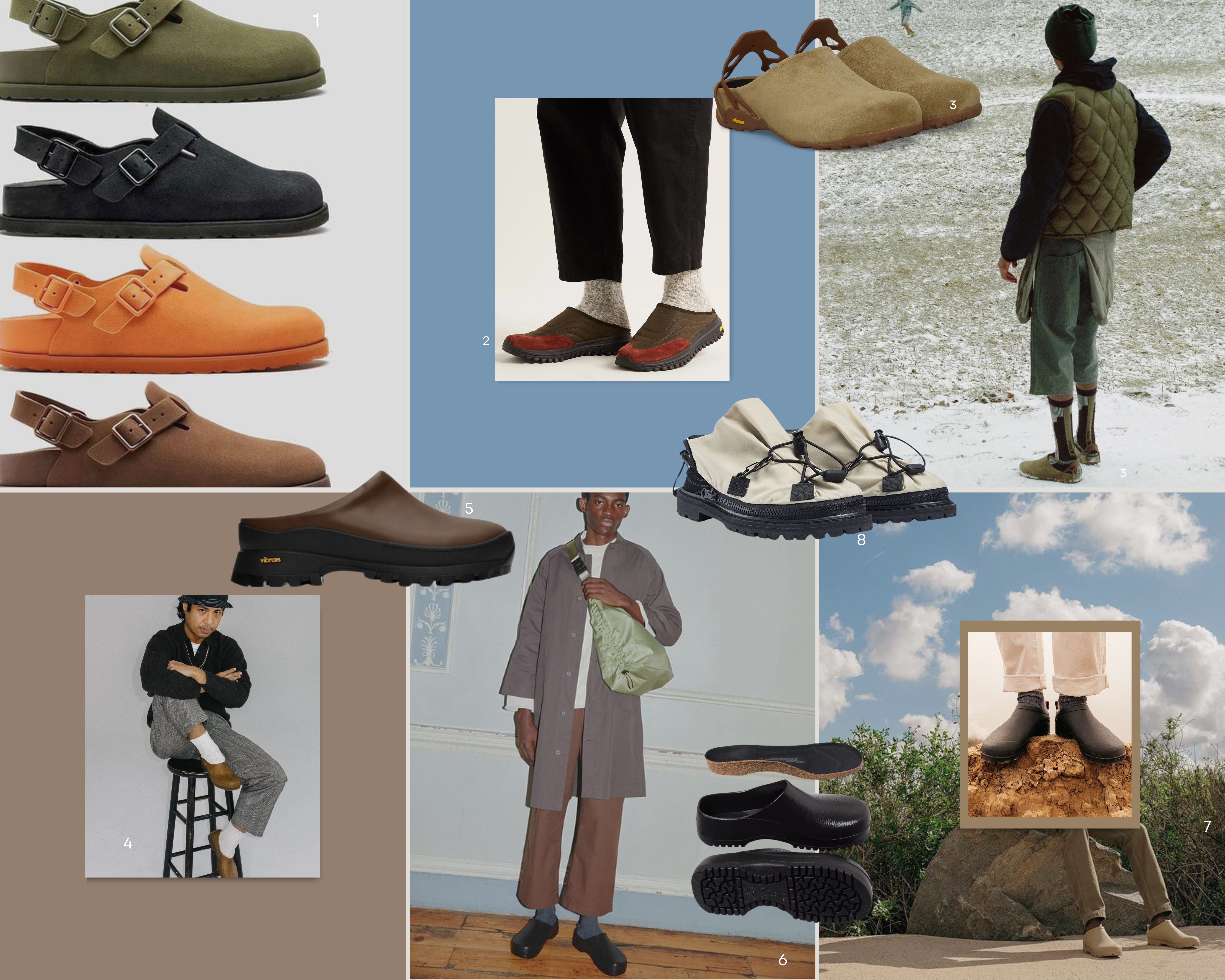 Anywear point clogs clearance