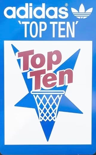 Adidas top shop ten shirt