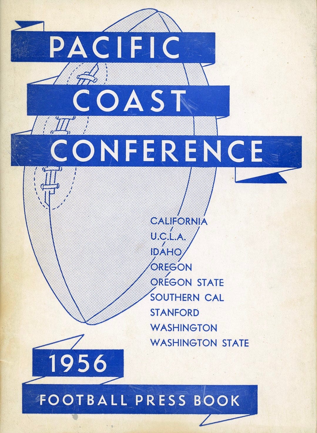 Today's Tidbit... 1956 Pacific Coast Conference Press Book