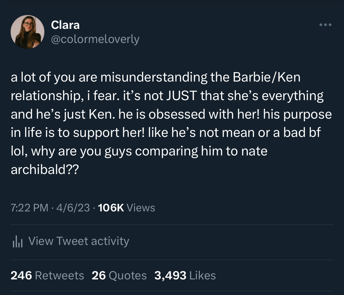 this barbie is tired by Clara Hmm That s Interesting
