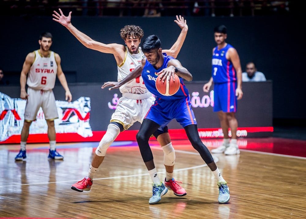 India's Basketball Squad Opens 2024 Olympic Pre-Qualifiers with