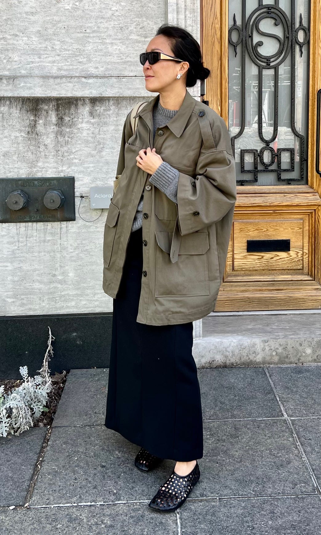IRENE Waist Hook Up Jacket ジャケット アイレネ｜テーラード
