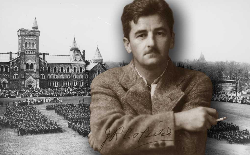 William Faulkner Drunk in the Cockpit of a Biplane