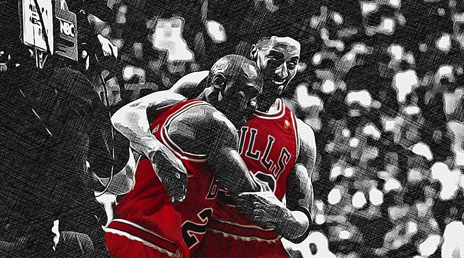 Michael jordan scottie pippen flu game top