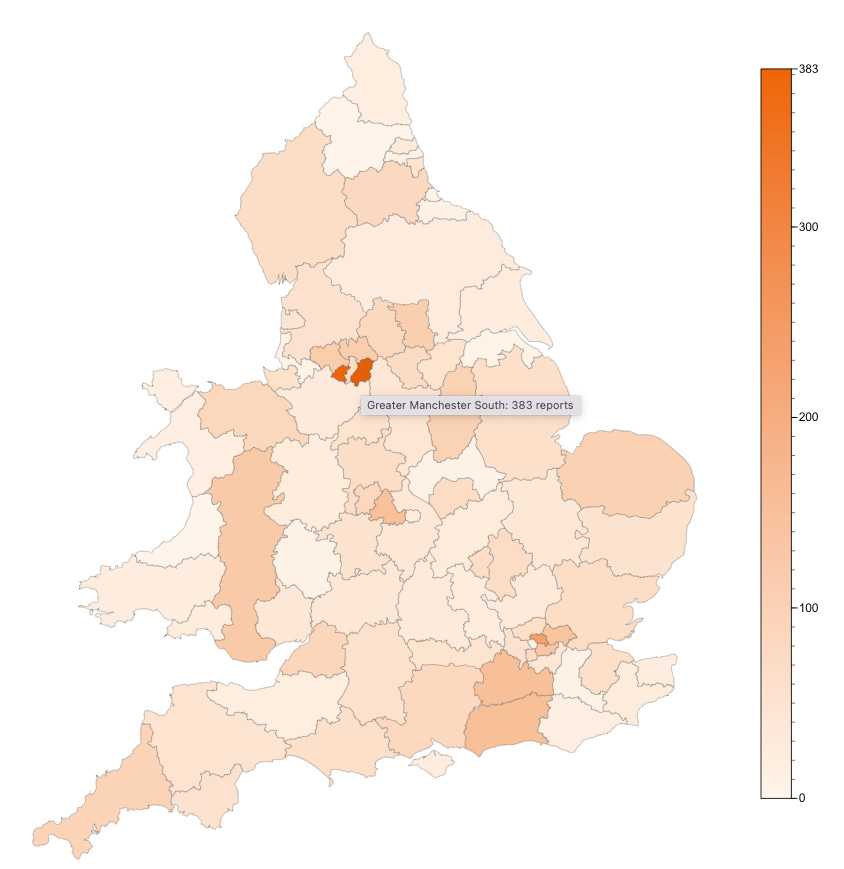 Tracking deaths, part 2: Geography