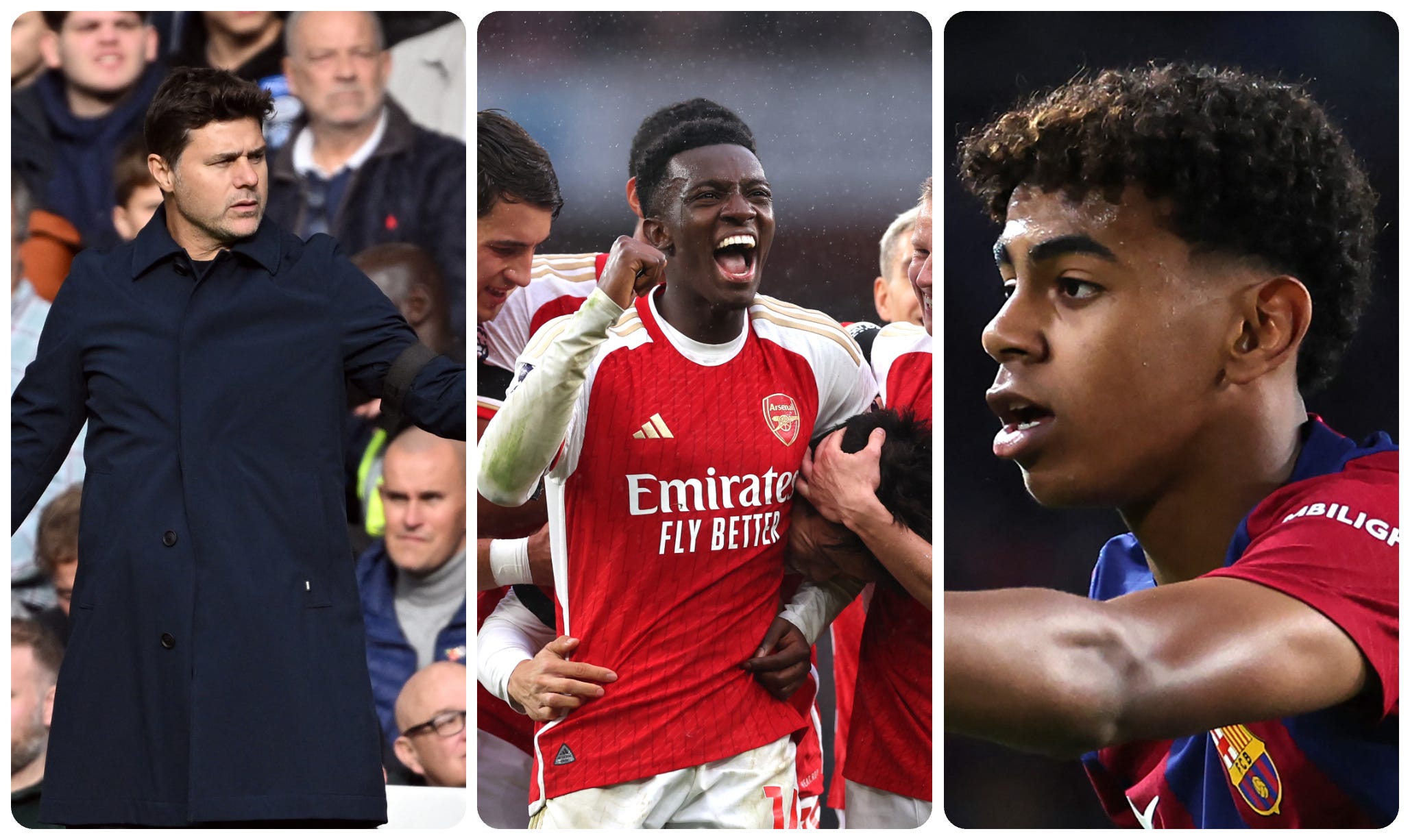 🚨 Lamine Yamal makes El Clasico HISTORY, Nketiah's hat-trick joy