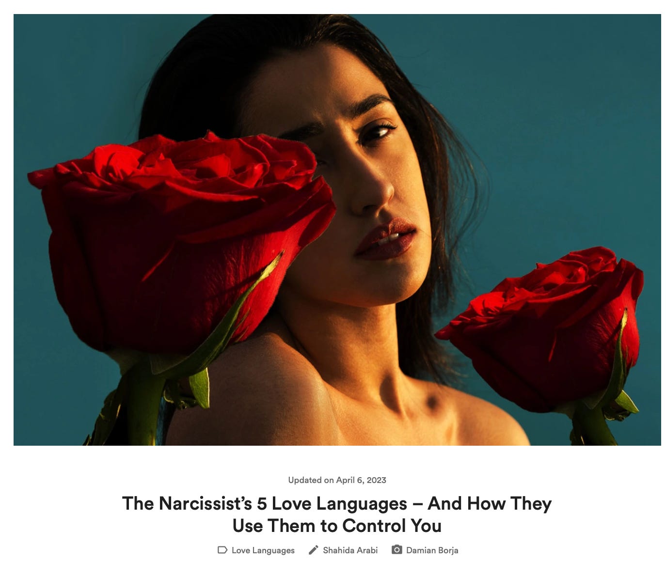 The Narcissist’s 5 Love Languages – And How They Use Them to Control You