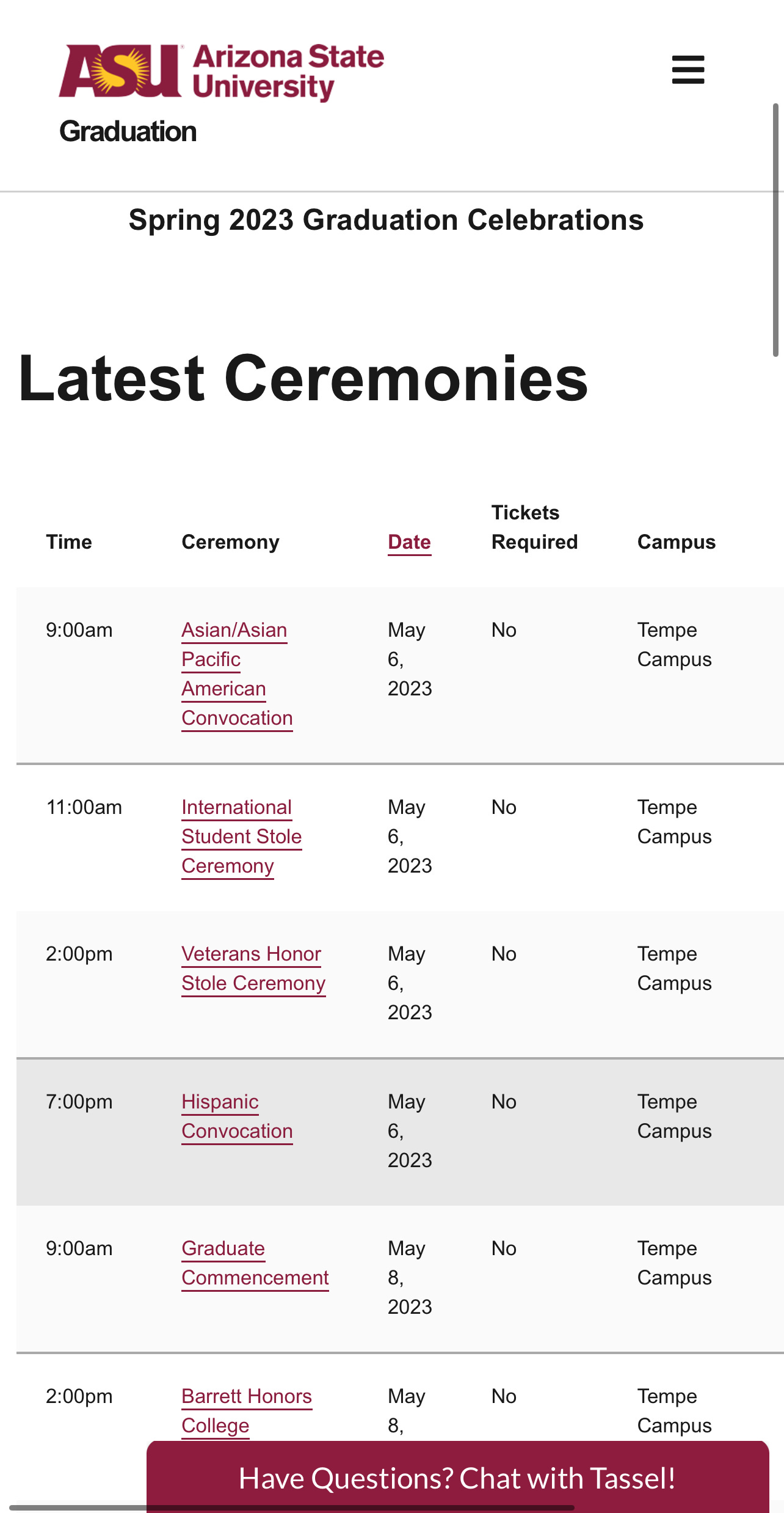 The ASU Graduation Ceremonies by Dr. Owen Anderson