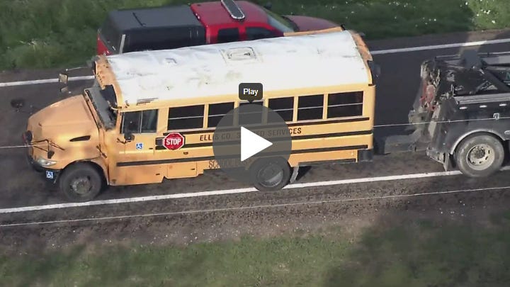 School bus crashes in NY, TX, WV; NJ driver passes out, "crashes into ...