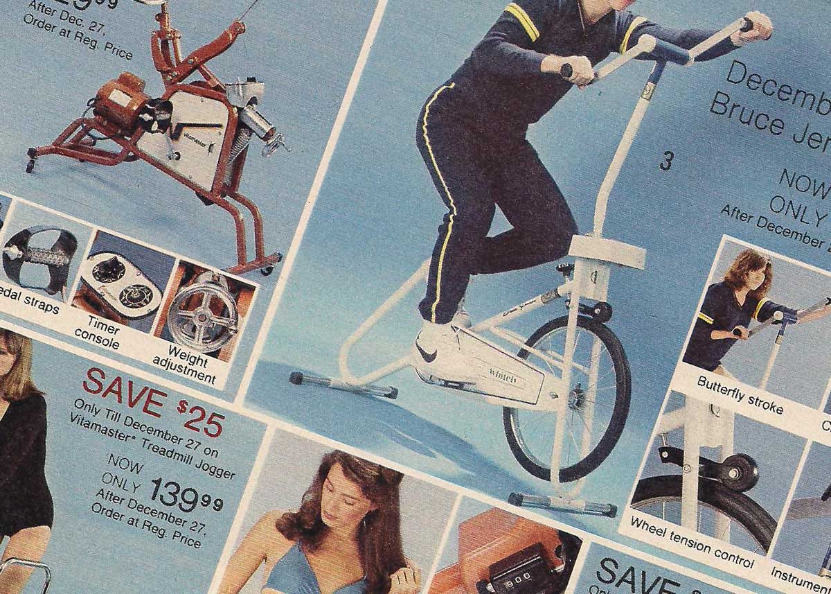 1980s exercise bike best sale