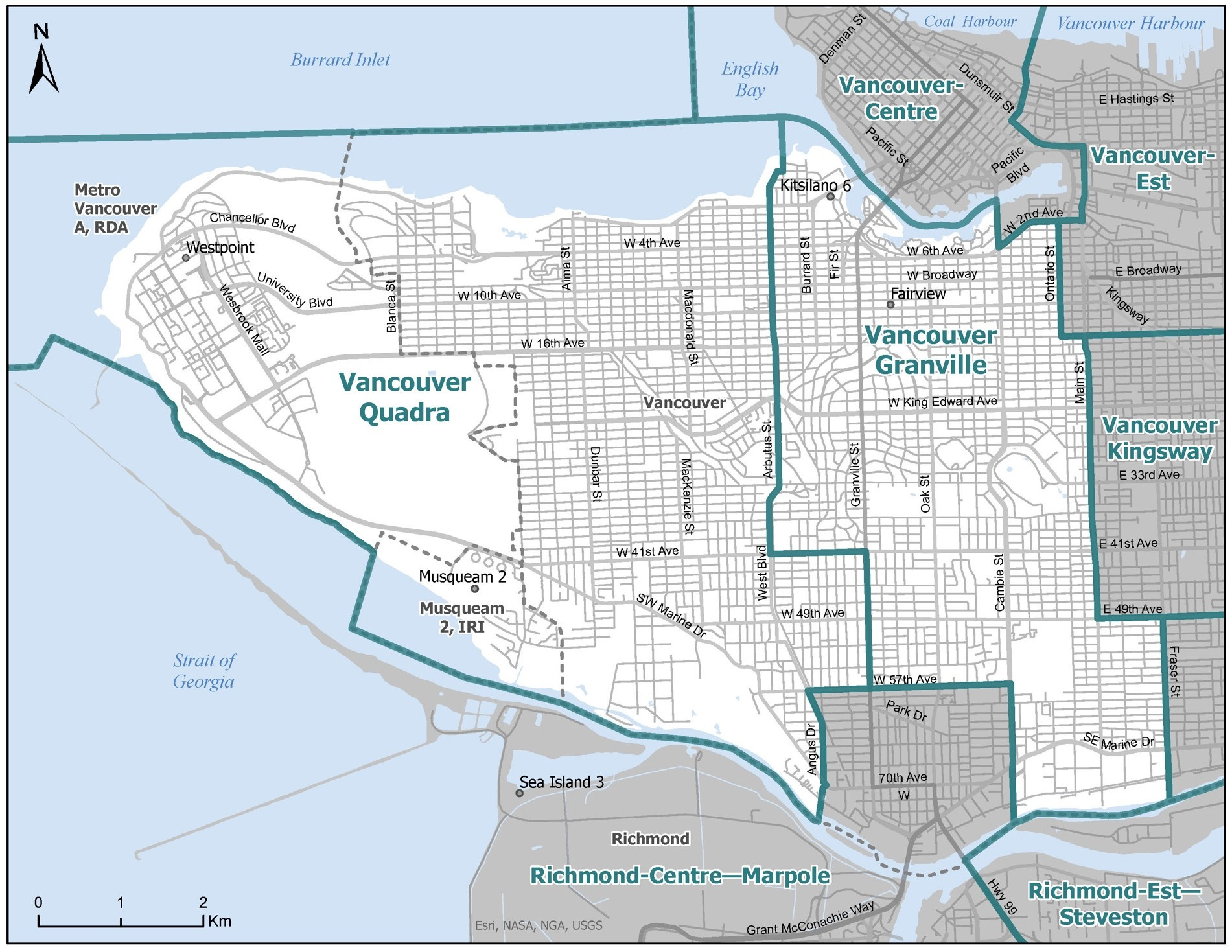 Update on the final B.C. and Alberta maps by Éric Grenier