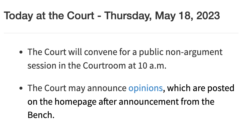 Opinion of the court example shop