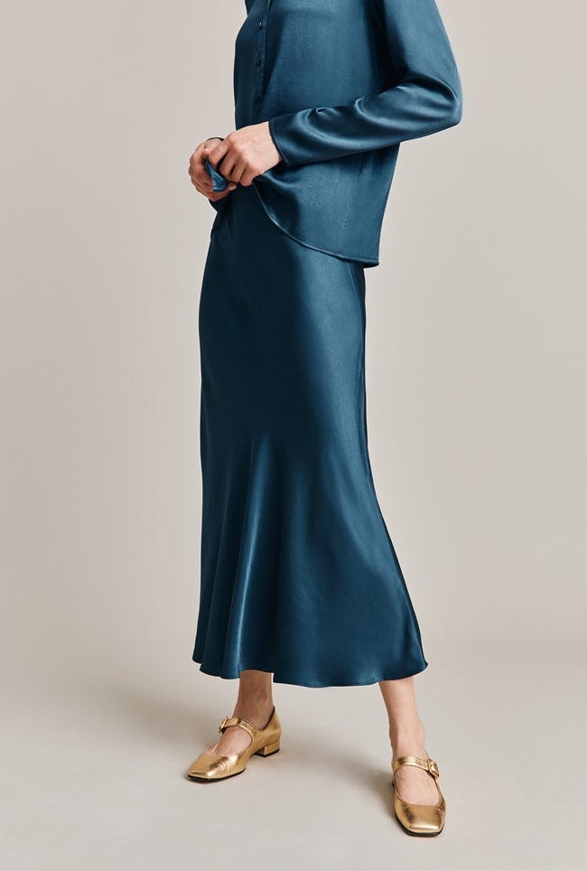 Navy blue hot sale skirt slip