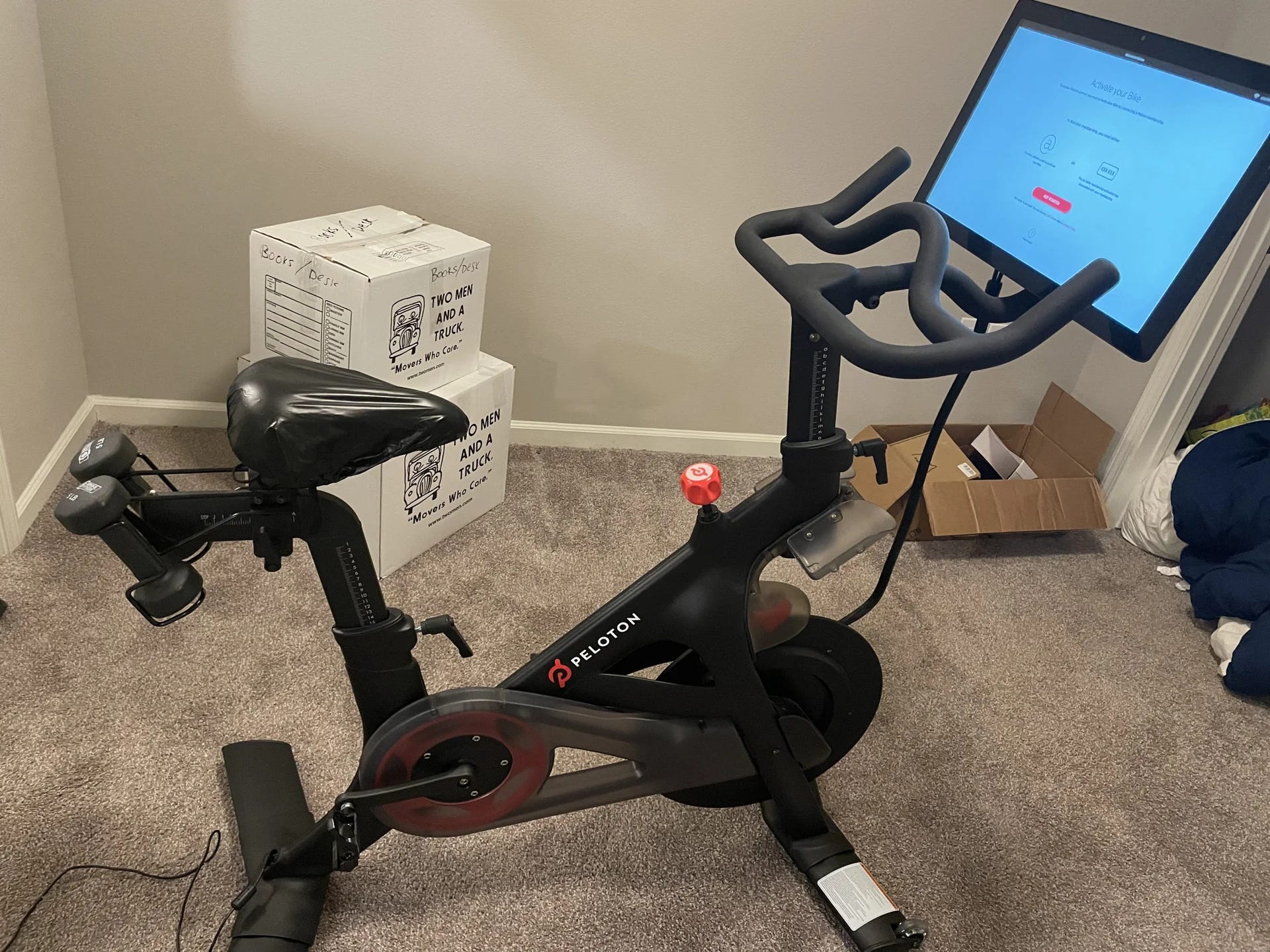 Used peloton bike near me discount