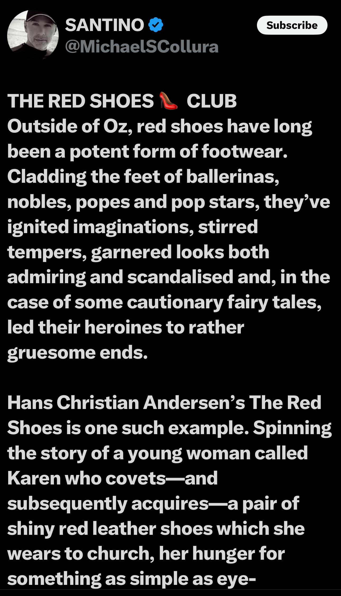 The Truth About The Red Shoe Club by Dr Margaret Aranda