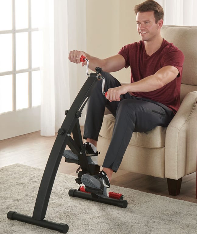 Hammacher schlemmer store exercise bike