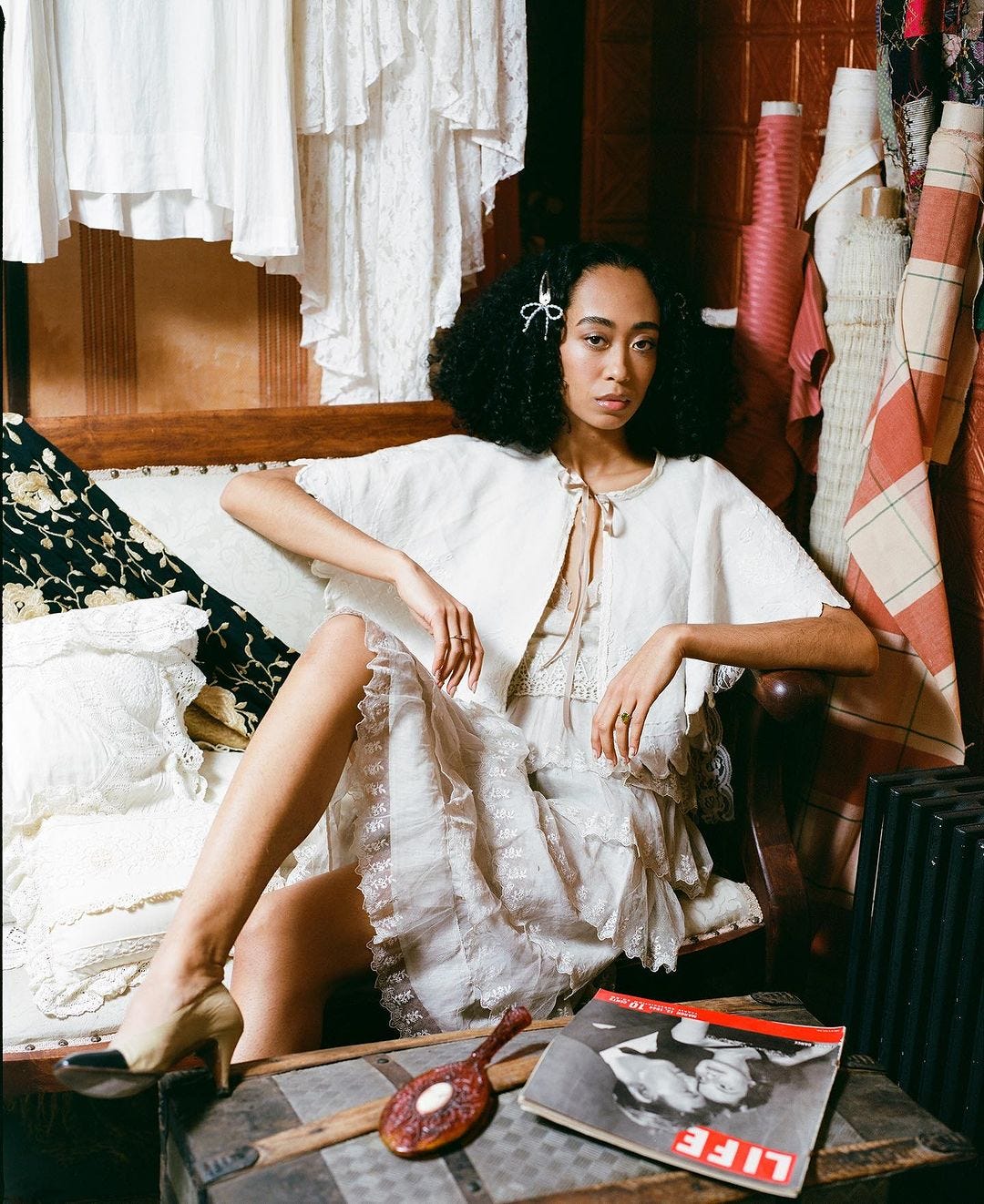 Recycled vintage clothing store