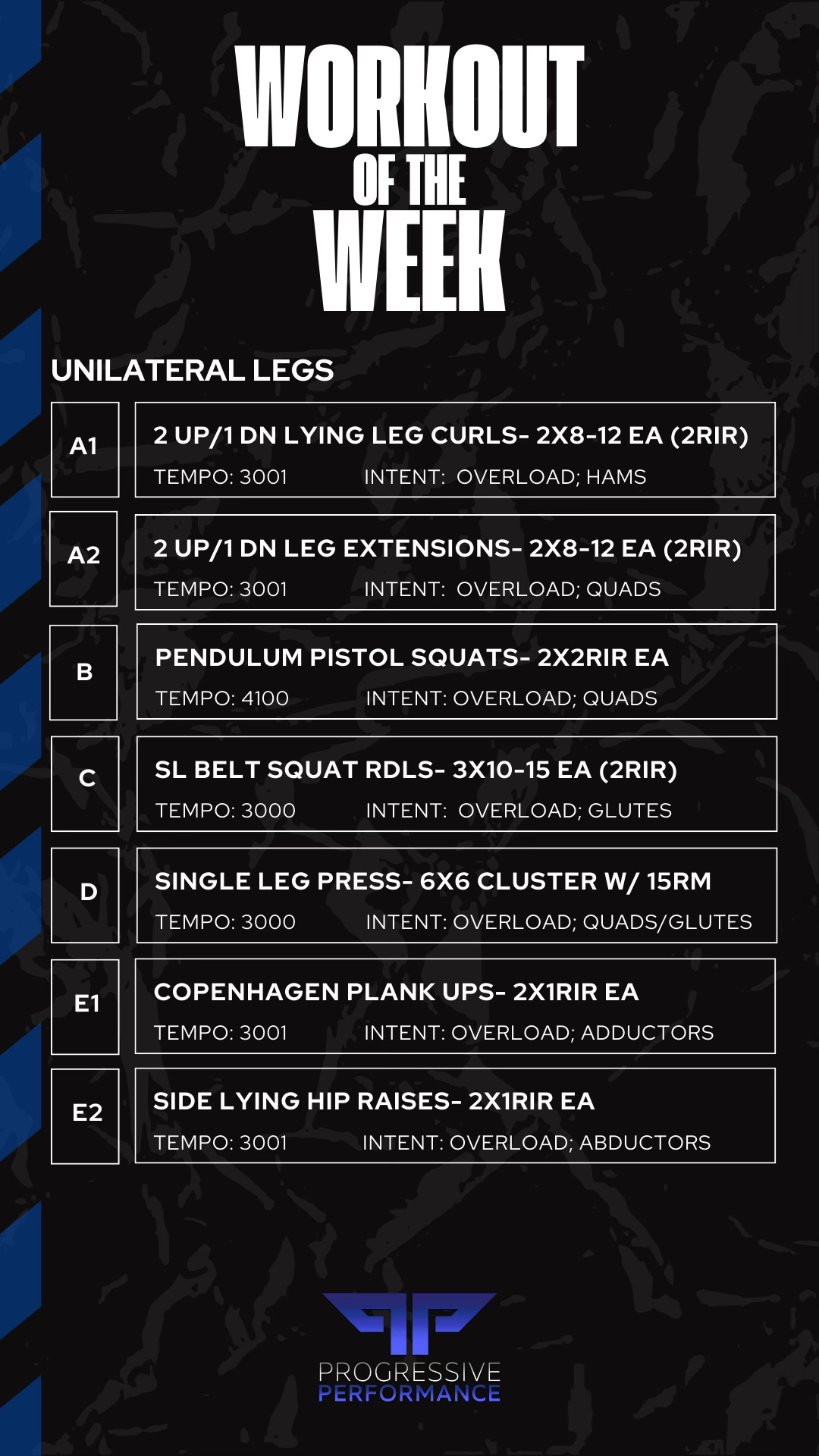 1 week leg online workout