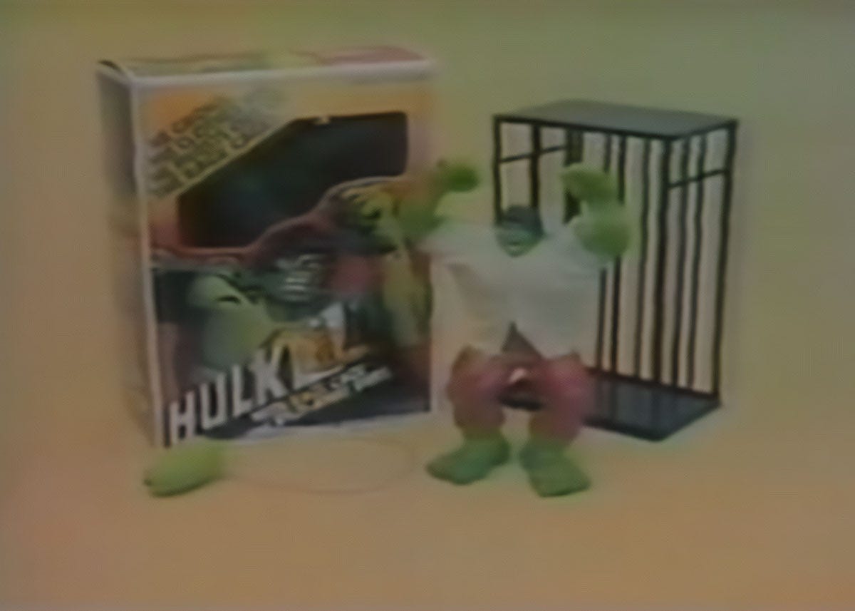 Incredible hulk doll 1978 2025
