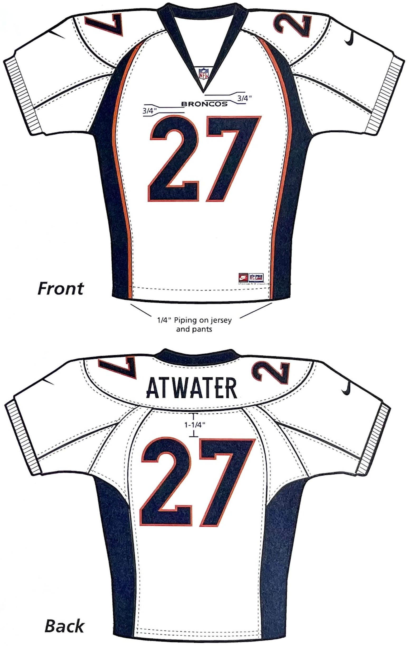 Amazon broncos jersey outlet