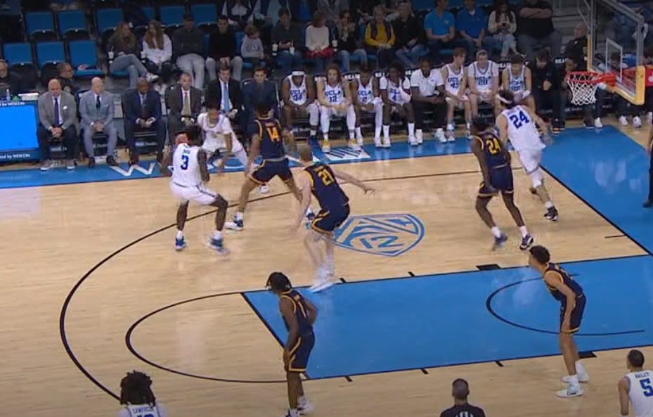 Cal Men's Basketball High (Screen) Failures by BentPawn