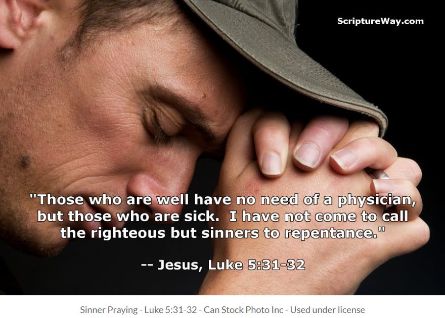 Jesus calls us to repent - by Revd Robert Irvine