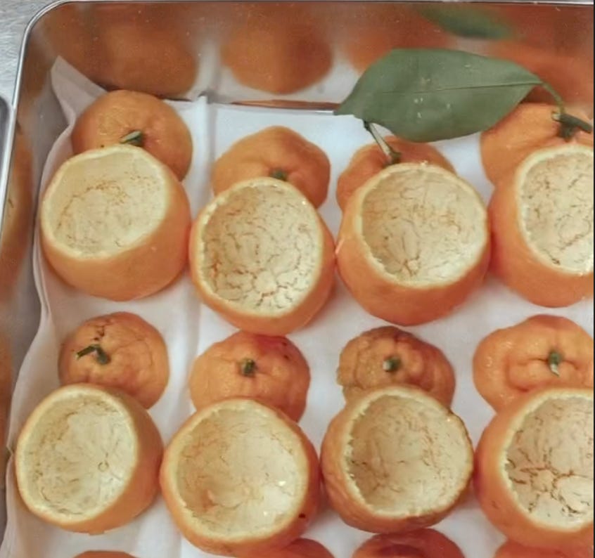 Winter Citrus Satsuma Mandarin Dessert by Ethel Koh