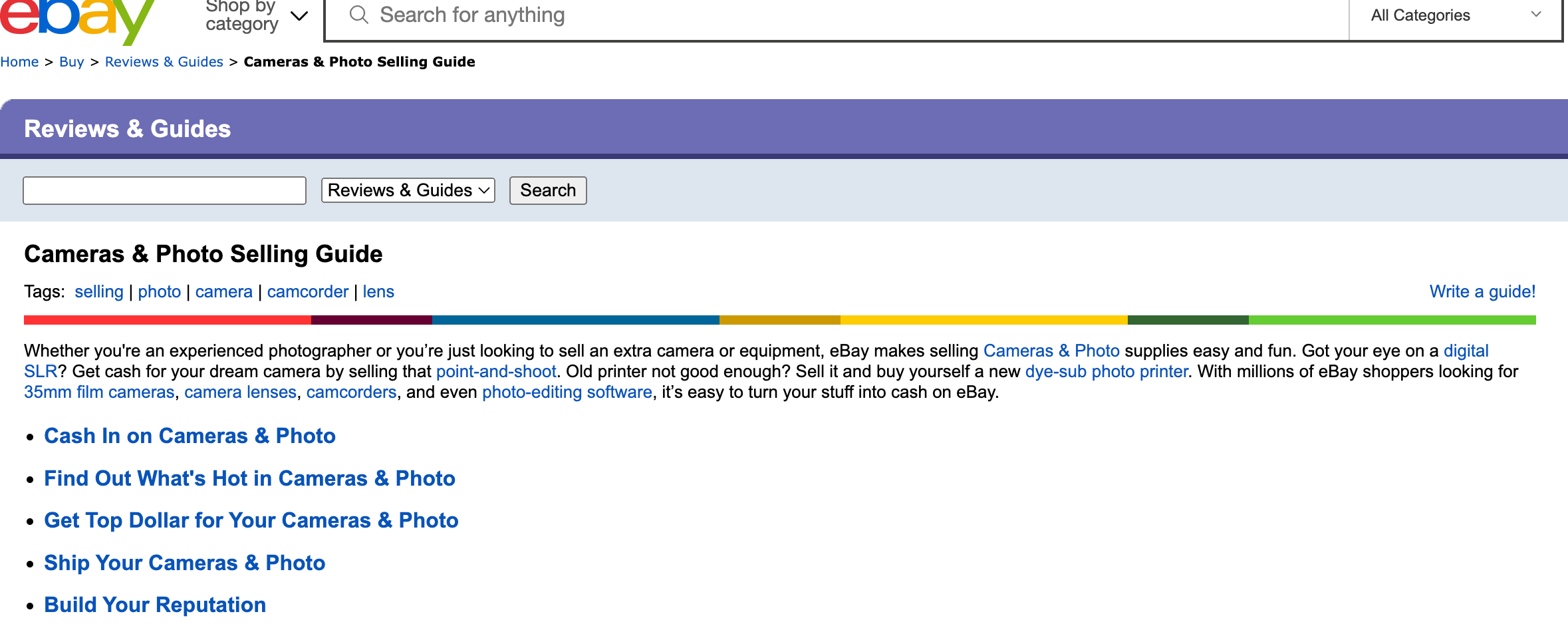 Ebay 2025 seo keywords