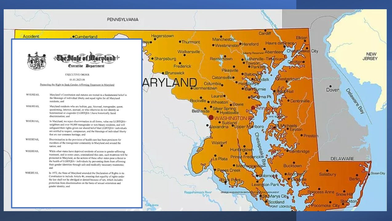 Maryland Governor Declares Maryland A Trans Sanctuary State