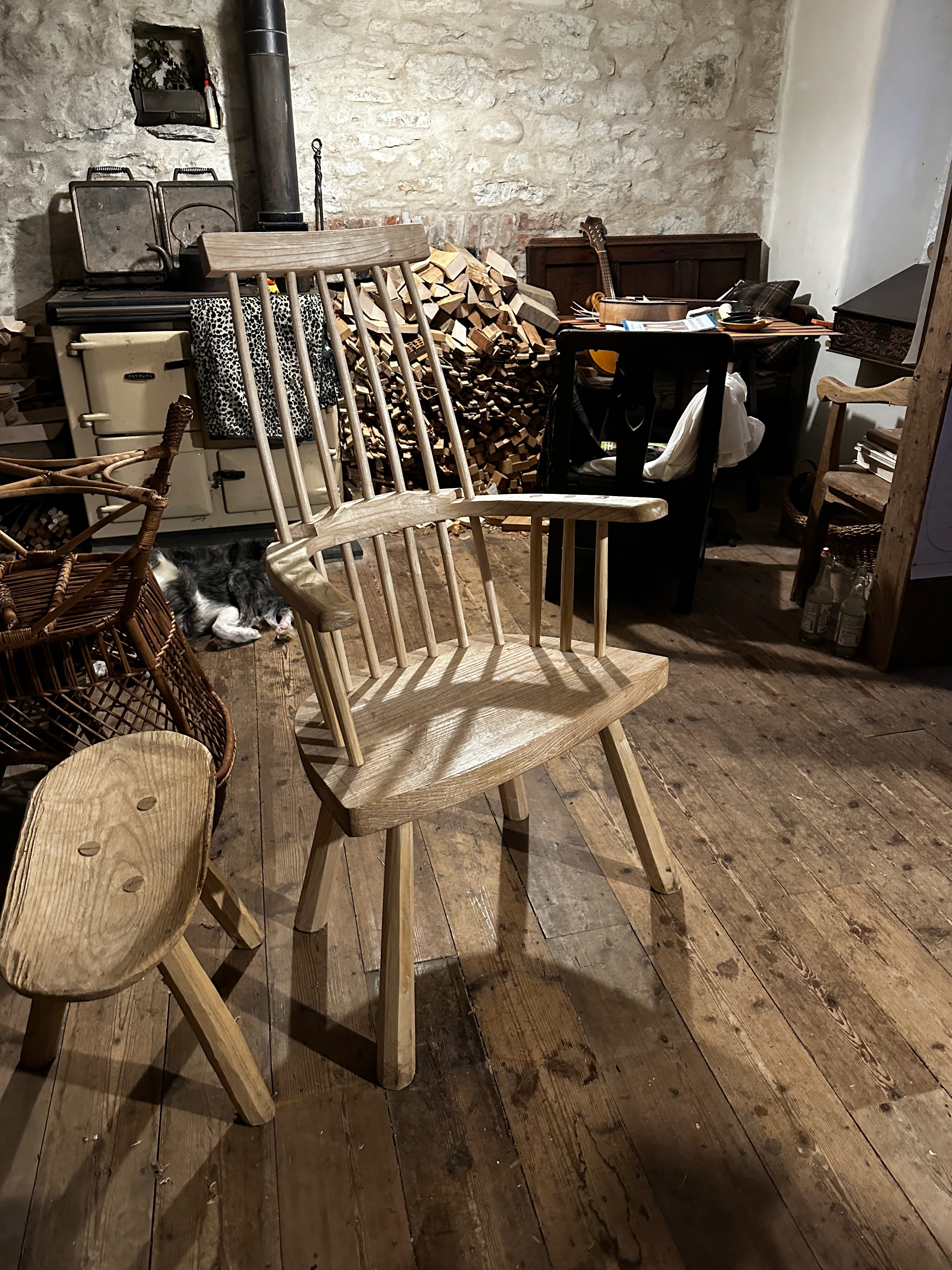 Meet Arthur Lewis: Luthier, Chairmaker, Gardener
