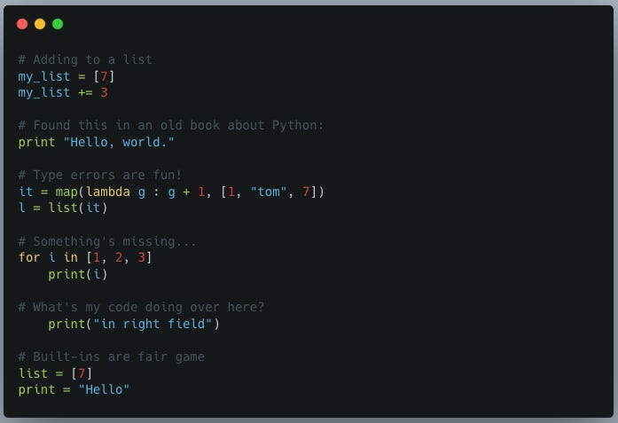 Why Python Always Breaks - by Daniel Beach