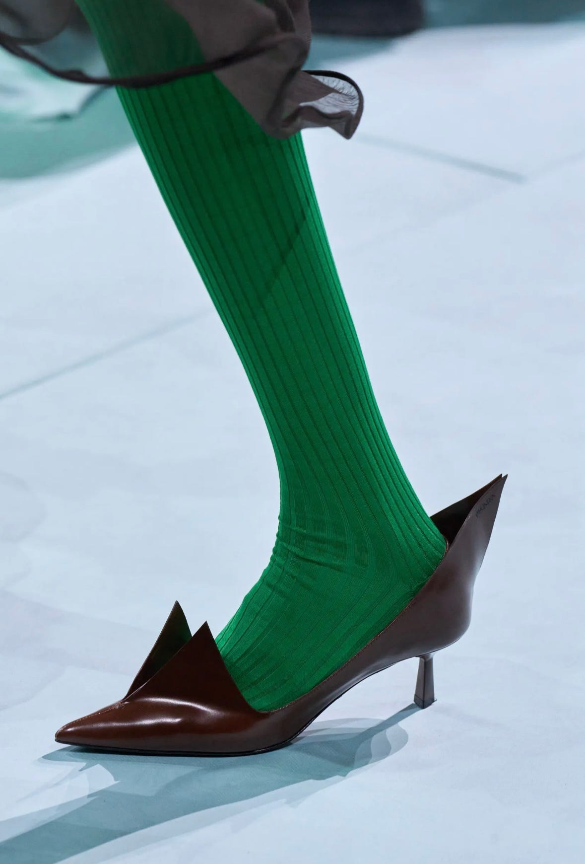 Prada runway shoes store