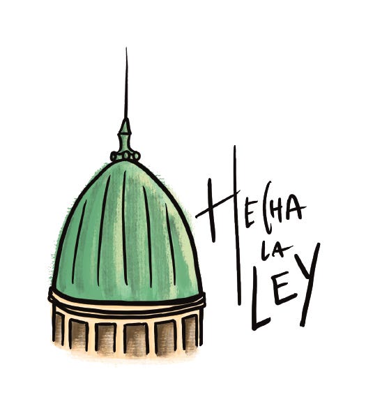 Hecha la ley substack