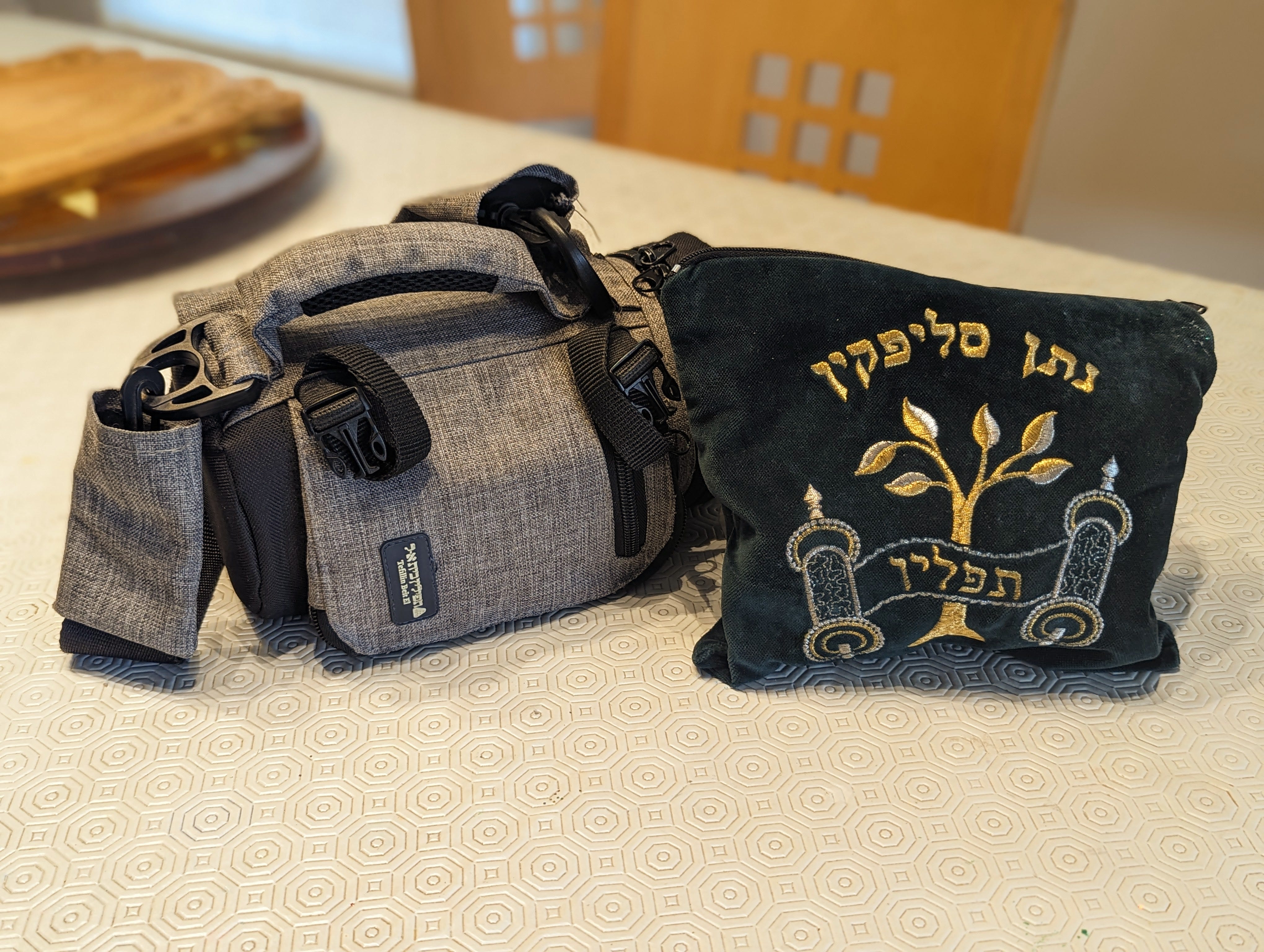 A Tale of Two Tefillin Bags by Natan Slifkin