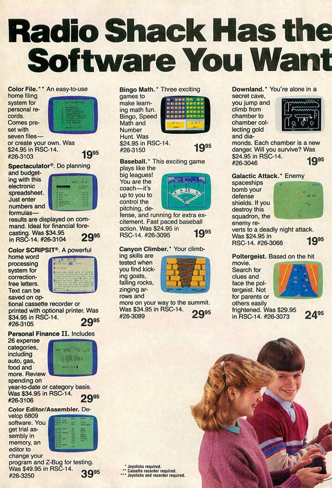 セブンイレブン 冬ギフト 2025 the for Poltergeist TRS-80 Retroist The - Computer Color シャンプー/コンディショナーセット