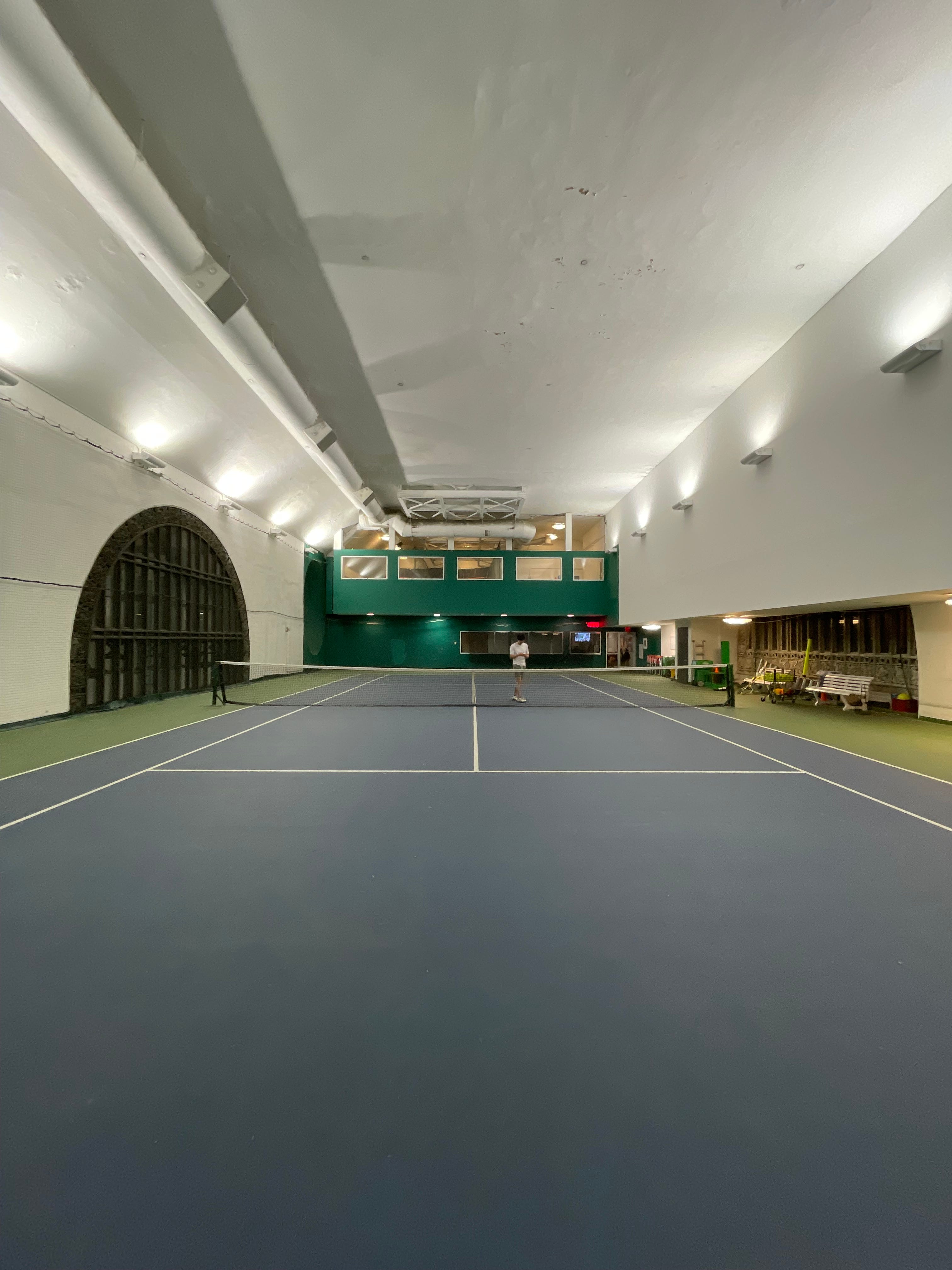 on the grand central tennis court by Carol Lei on the grand central tennis court by Carol Lei