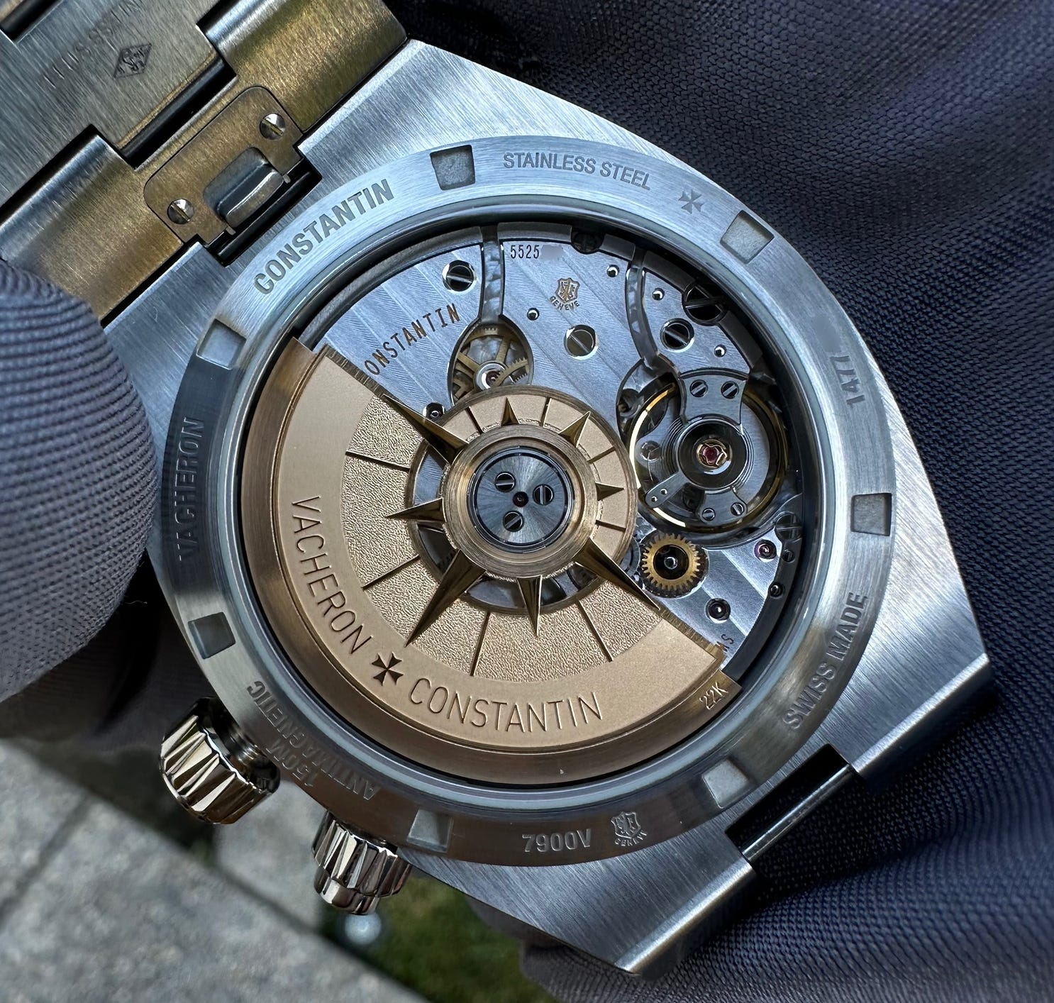 Vacheron constantin on sale overseas movement