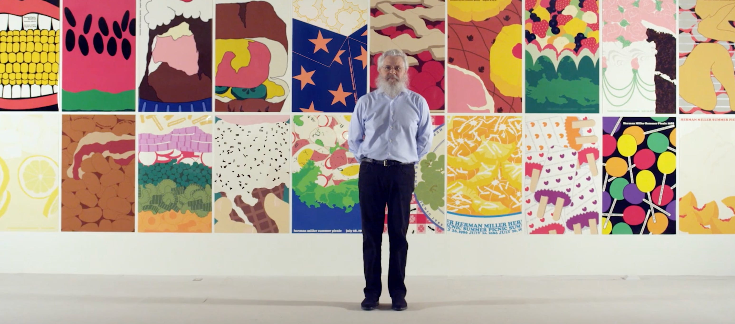 ハーマンミラーsummer picnic herman miller Herman Miller Summer Picnic Midcentury Modern Poster - Wall