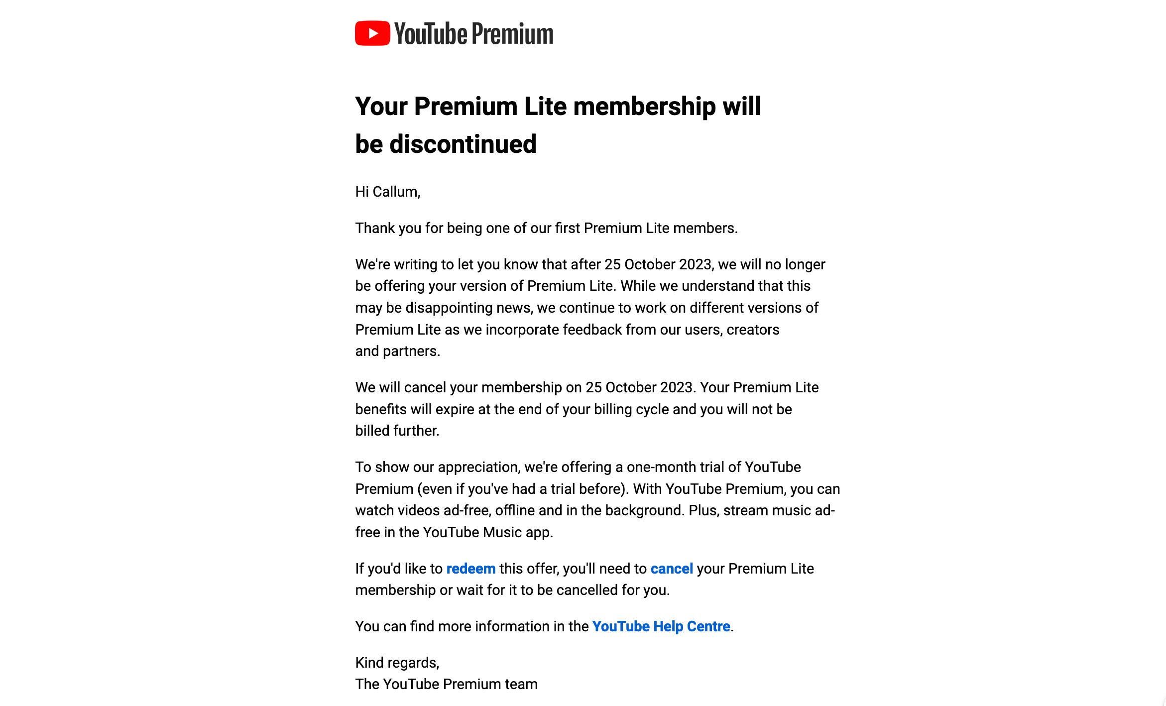 Youtube premium discount offline viewing