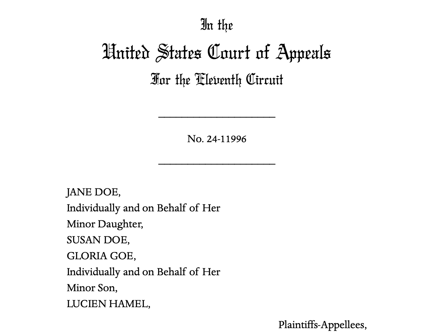 Eleventh circuit opinions discount