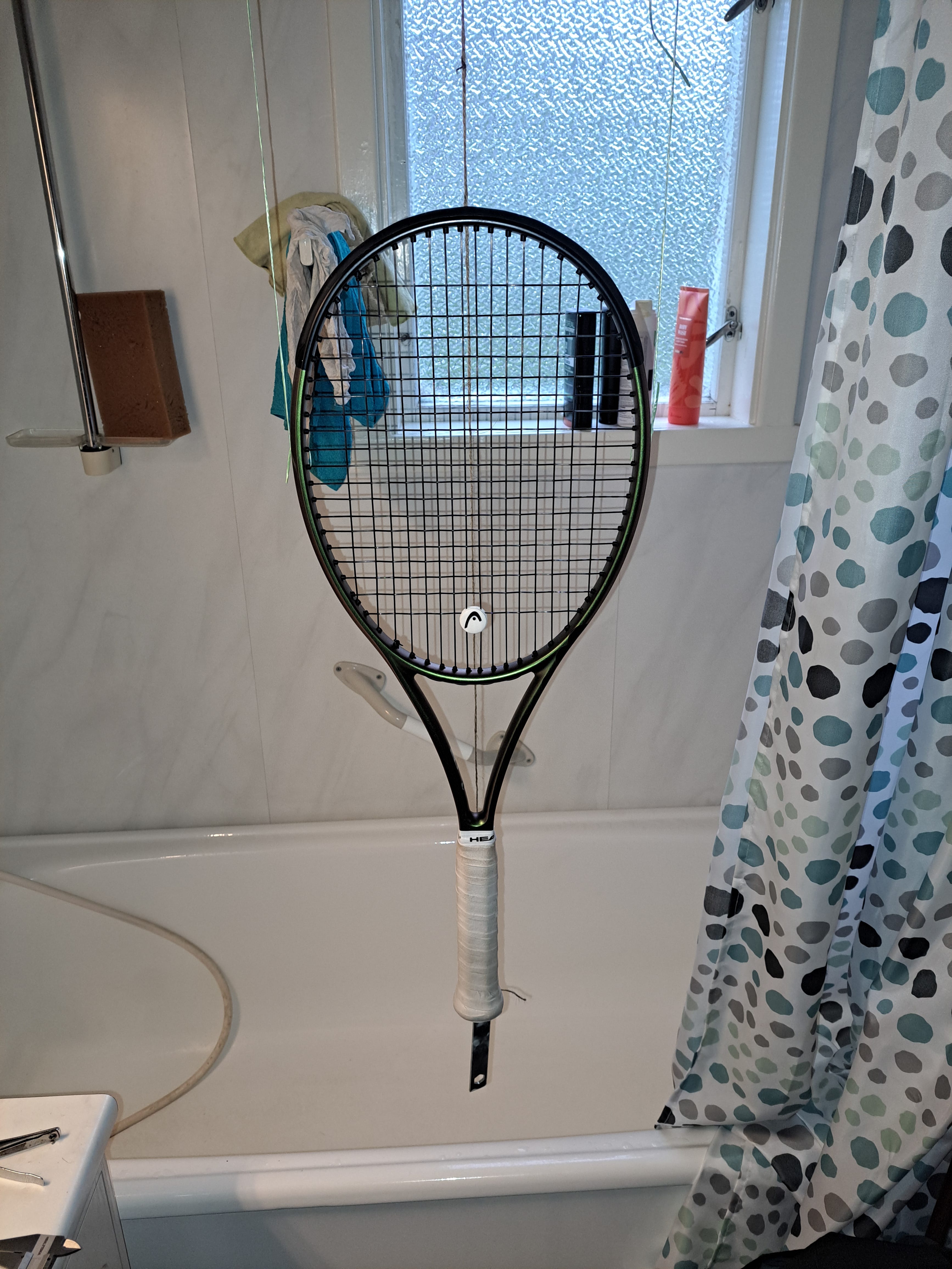 Twisting Racket DIY Twistweight measurement | Talk Tennis